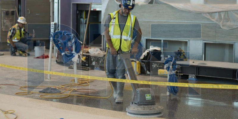Civil aviation flooring application